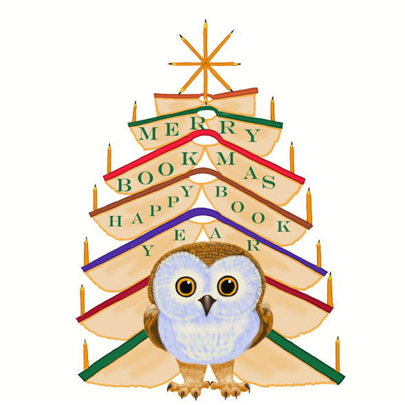 Book Owlie / Merry Bookmas and a Happy Book Year